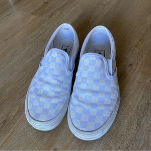 checkered vans